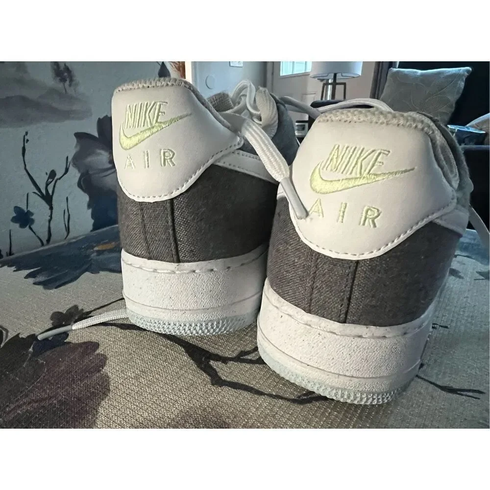 Nike Air Force 1 Low Recycled Canvas Men’s Size 13 Iron Grey CN0866-002